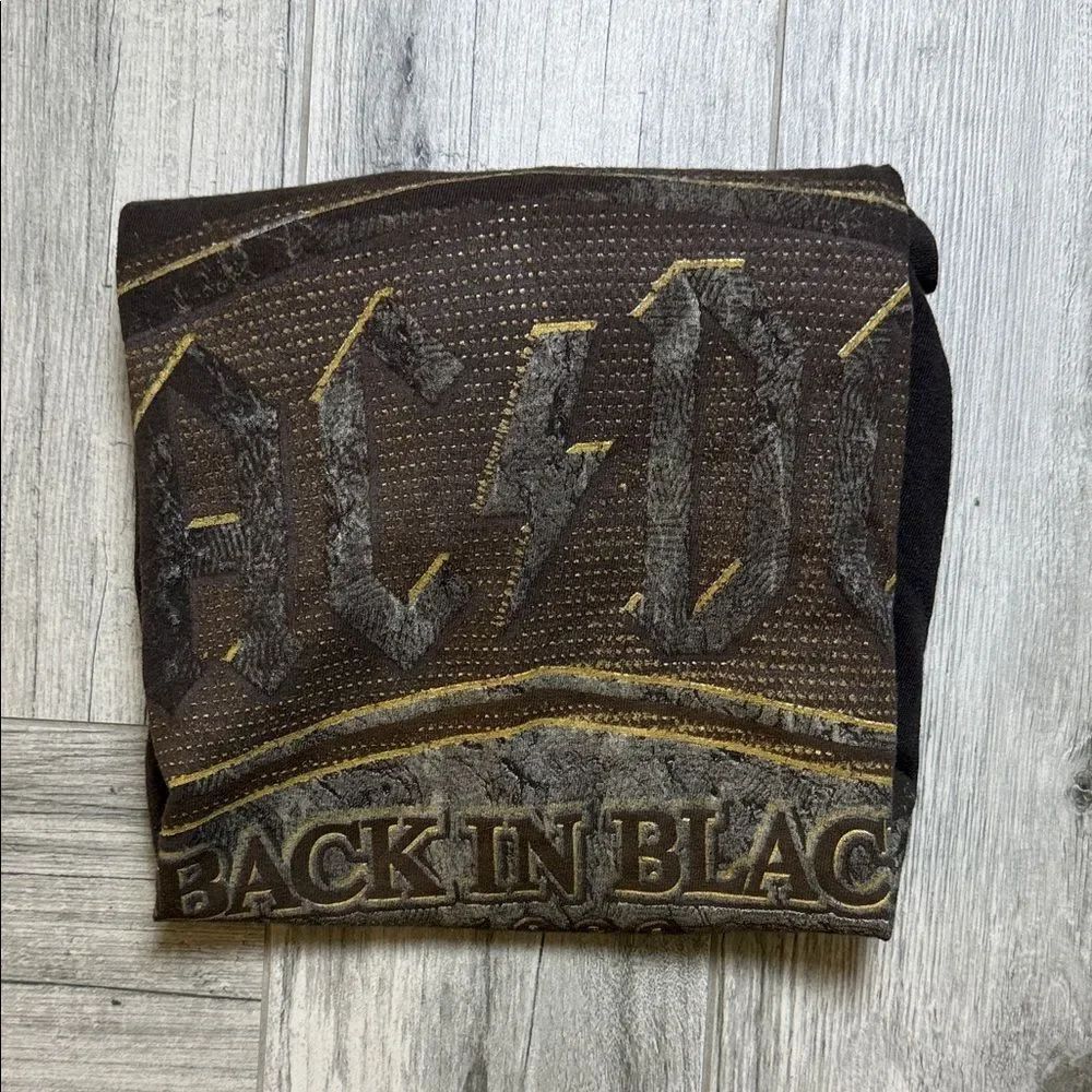 AC/DC Black Graphic Tee